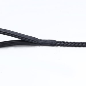 Pear Tannery Plaited Leather Dog Lead 3/4 image 5