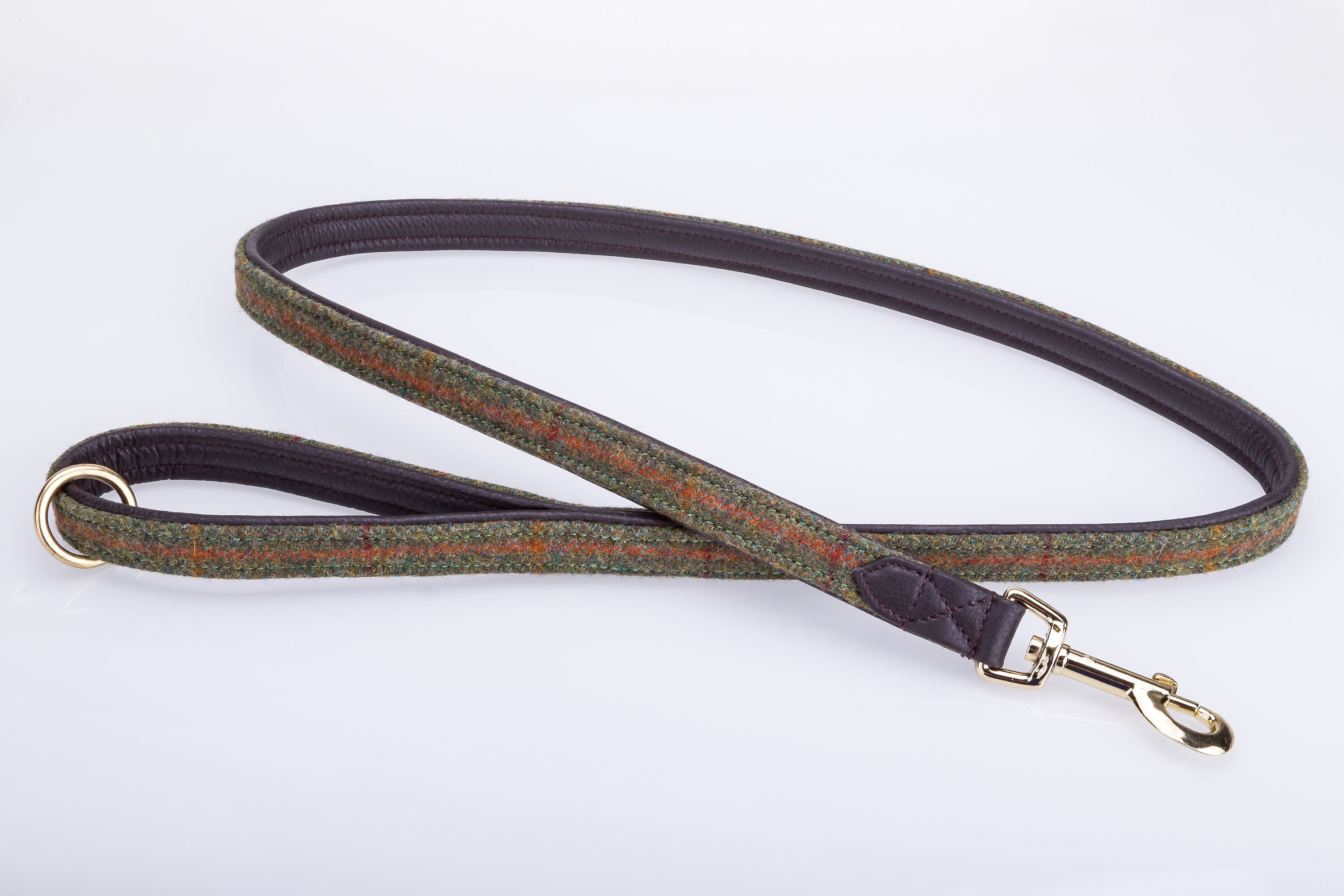 Pear Tannery Tweed Leather Dog Lead 3/4 Etsy UK