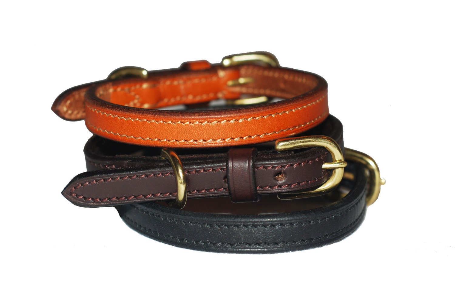 Flat buckle collar sale