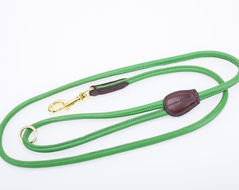 Pear Tannery Fine Rolled Super Soft Dog Lead