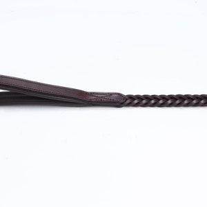 Pear Tannery Plaited Leather Dog Lead 3/4 image 8