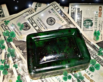 Christmas Ornament Made of Shredded Authentic United States Paper Money Currency