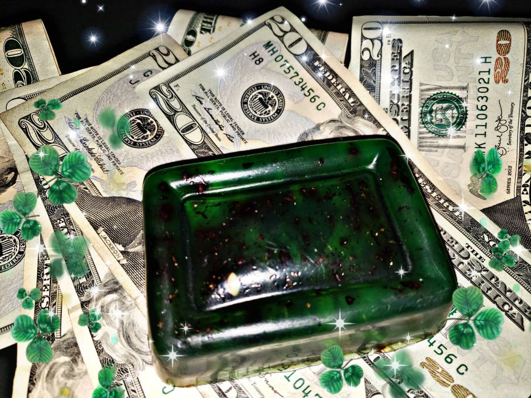 REAL MONEY SOAP Literally Bathing in Money Real Shredded Etsy