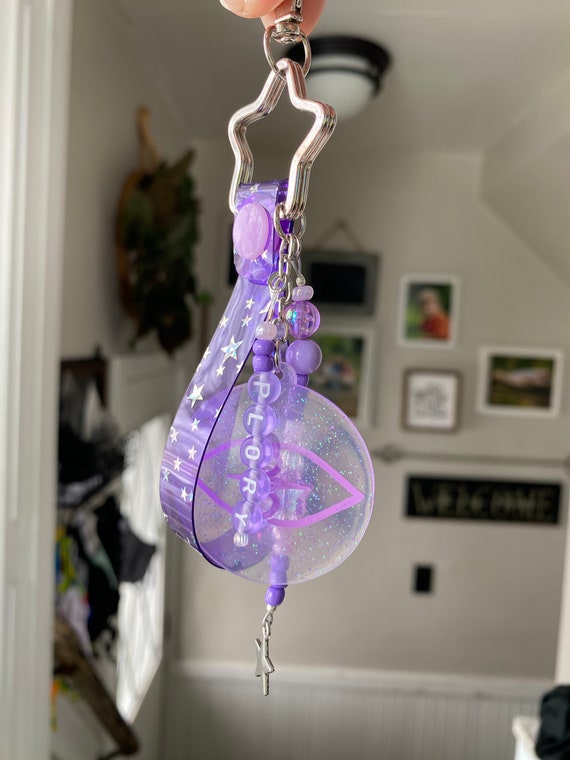Purple Kiss KPOP Keychain - Plory Accessory - Etsy