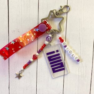 GIDLE KPOP Keychain - Neverland (G)I-DLE Accessory