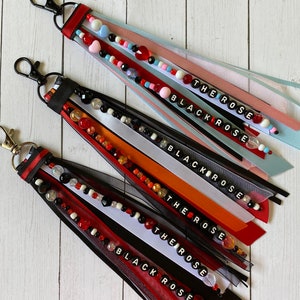 The Rose Lightstick Tassel : V2 -KPOP Accessoire Schwarze Rose