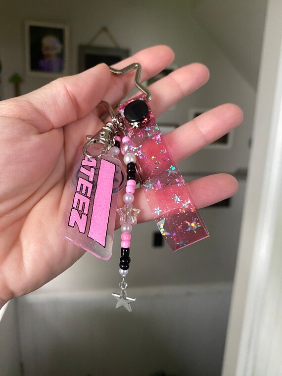 ATEEZ KPOP Keychain *various Colors* ATINY - Etsy