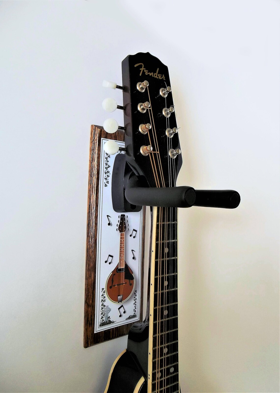 Instrument Hanger Mandolin Holder Wall Mounted Hanger Etsy