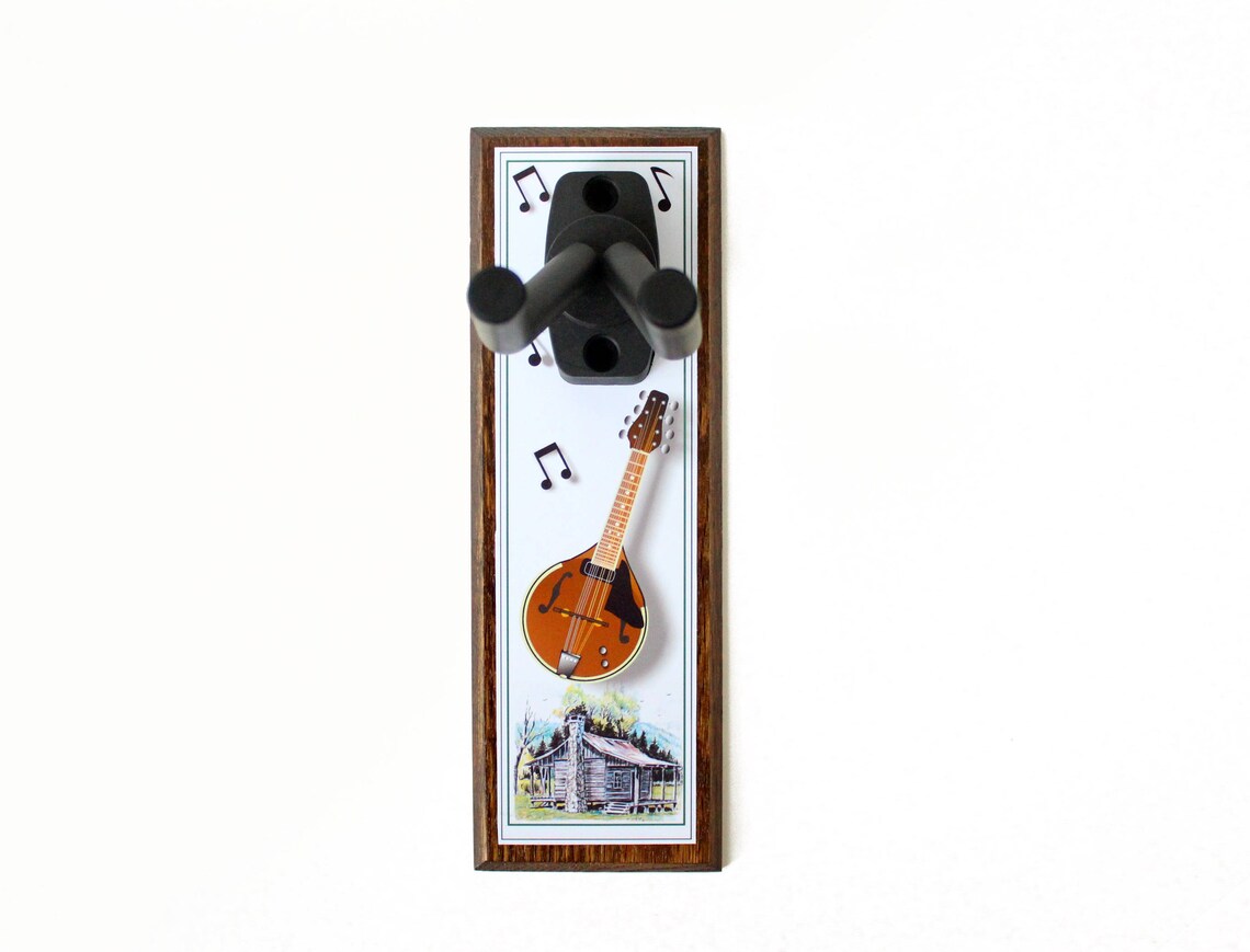 Mandolin Hanger Handcrafted Instrument Hanger Instrument Etsy