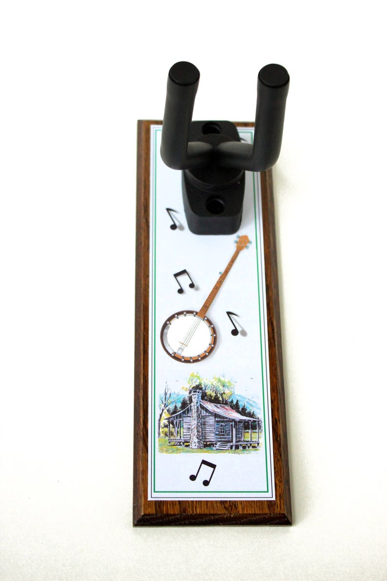 Handcrafted Wall Hanger Instrument Hanger Banjo Holder Etsy