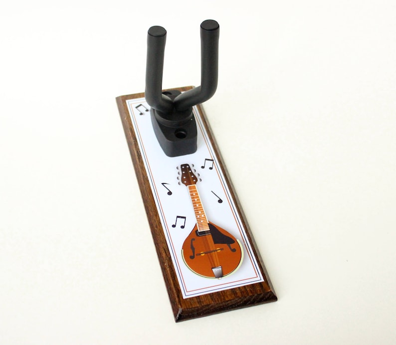 Instrument Hanger Mandolin Holder Wall Mounted Hanger Etsy