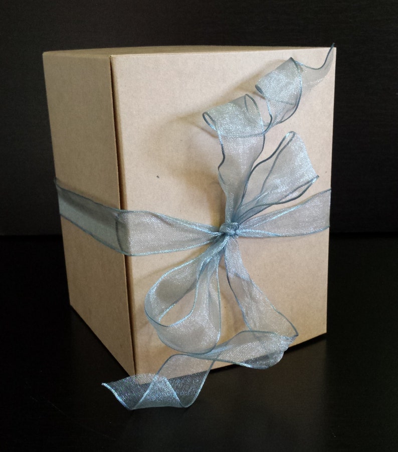 Specialty Gift Wrapping Option LK Custom Creations Kraft Boxes Etsy