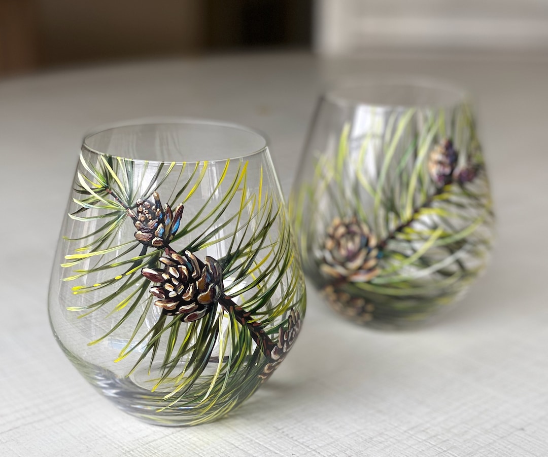 Copper Wine Glasses ( Set of 2) Design by The India Craft Project