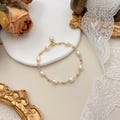 Gold Freshwater Pearl Bracelet, Real Pearl Beaded Bracelet, Dainty Bridal Bracelet, Minimalist Bracelet, Bridesmaid Gift, Wedding Jewelry product logo