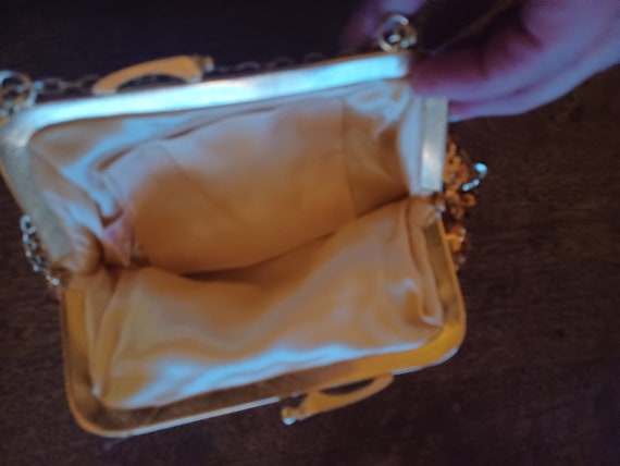 Handmade in Hong Kong Beaded and Sequence Clutch … - image 2