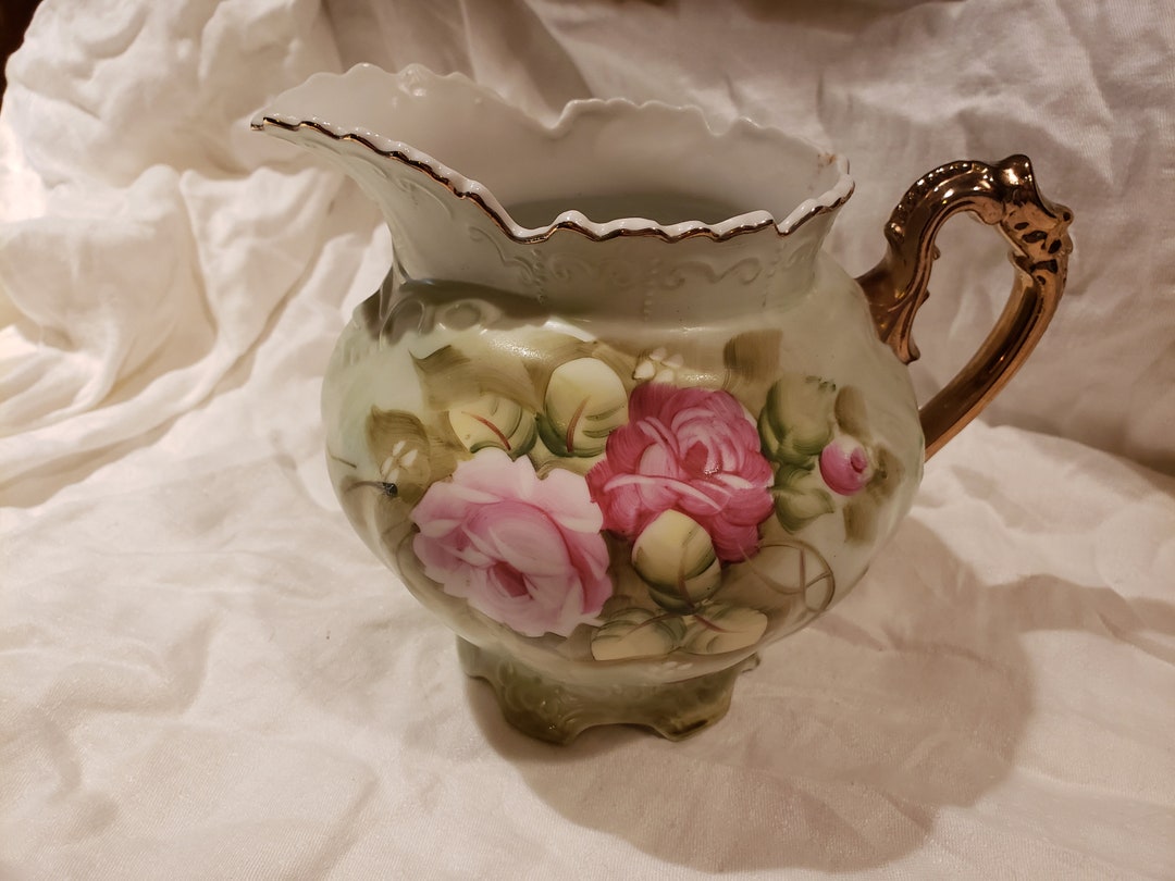 Lefton China Roses Lefton China Pitcher Roses - Etsy