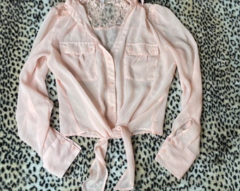 Clueless Sheer Top - Etsy
