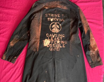 pink punk jacket
