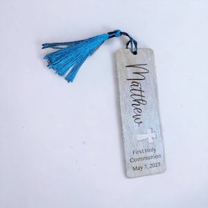 Téléchargement de fichier de marque-page de la première Sainte Communion, téléchargement de fichier SVG et PNG, téléchargement de fichier Glowforge