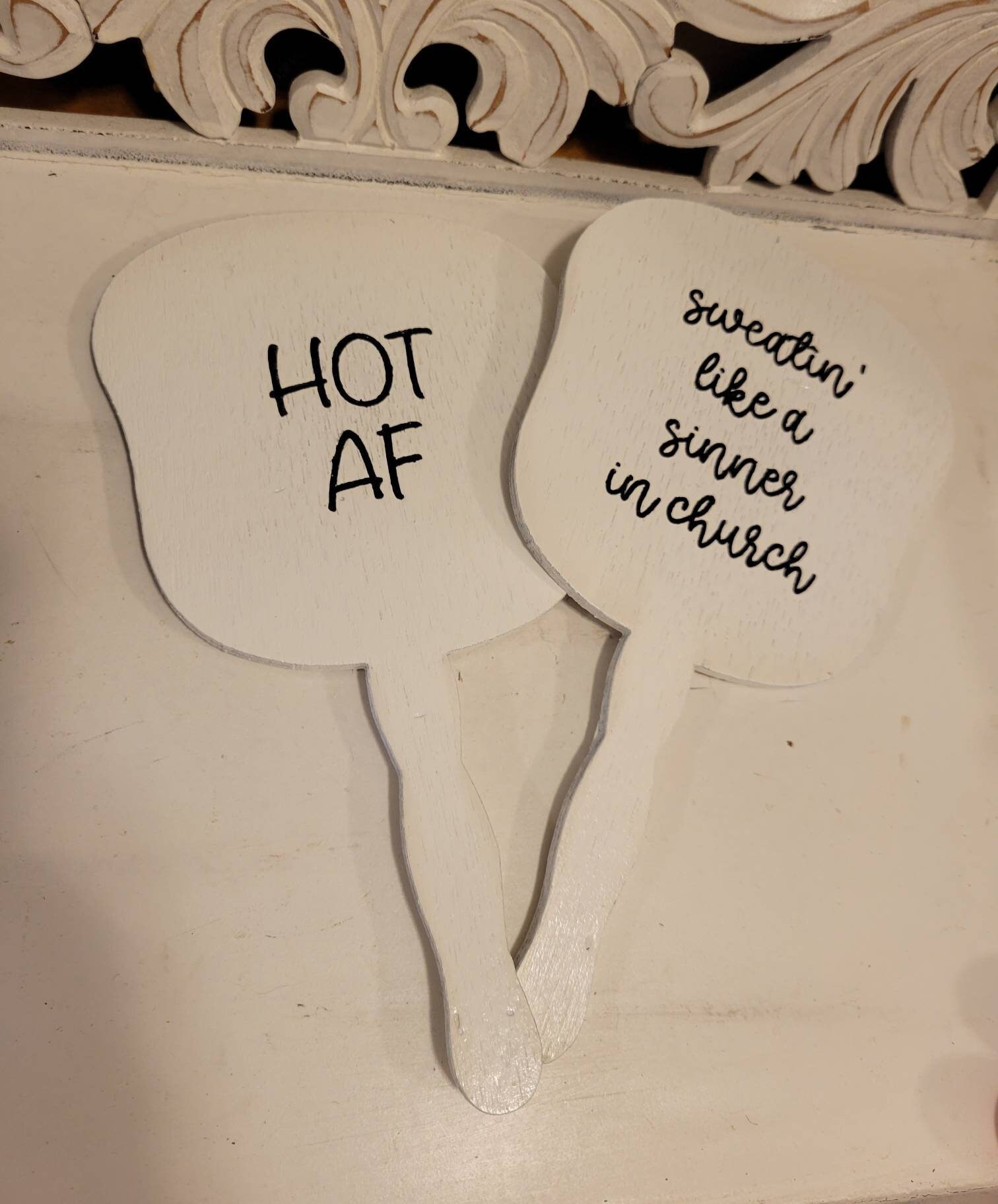 Wood Laser Cut Hand Fan File - Etsy