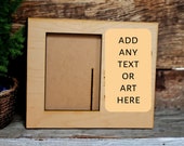 5 x 7 Portrait Photo Frame SVG and PNG File Download, Laser File Download, Wooden Photo Frame File Download