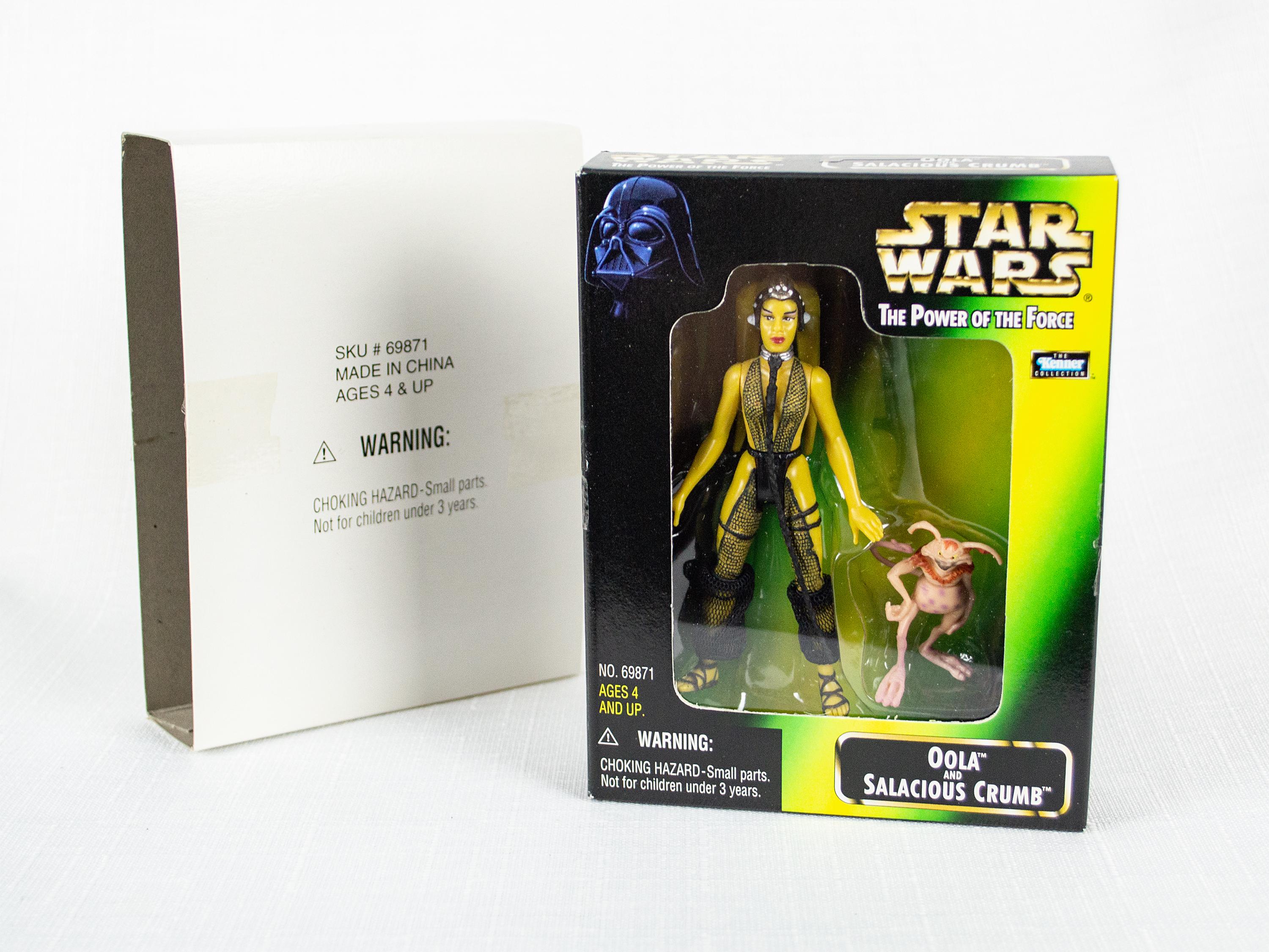 Star Wars Oola and Salacious Crumb Mail Away Action Figure 1998