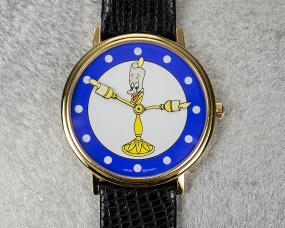 Rare Disney Store Cast Member Watch - Lumiere fro… - image 1