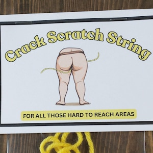 Crack Scratch String Gag Gift