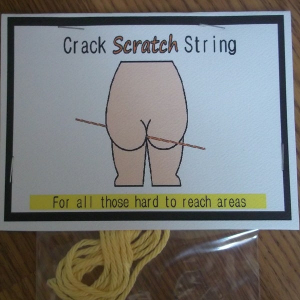 Crack Scratch String Gag Gift