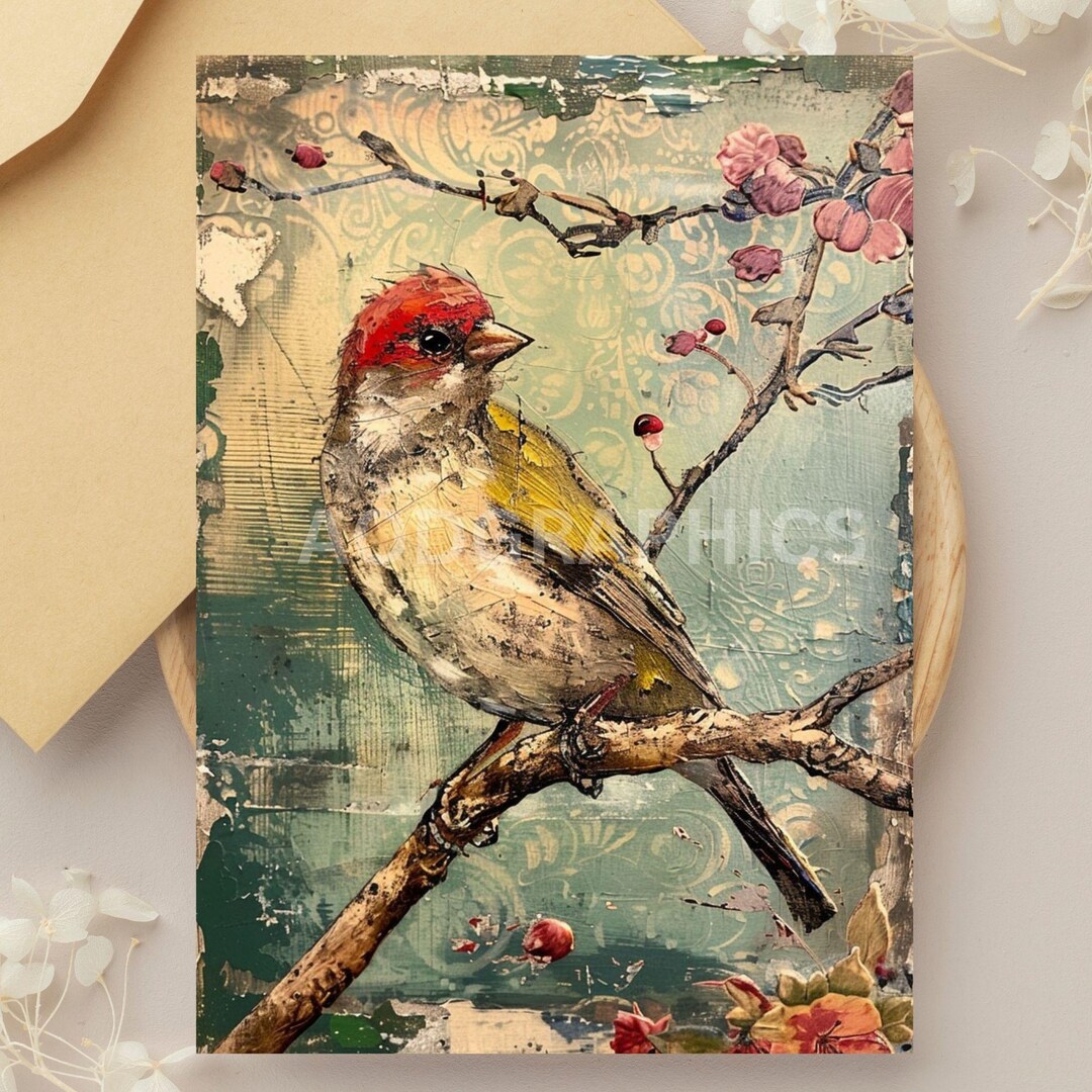 Assorted Bird Blank Greeting Card Set of 12 - Etsy