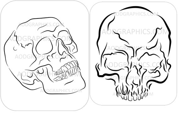 Free Printable Skull Stencils