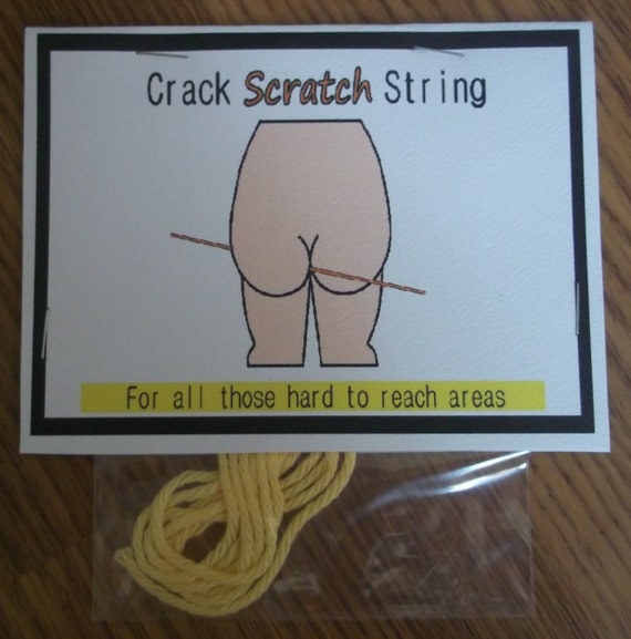 Crack Scratch String Gag Gift 