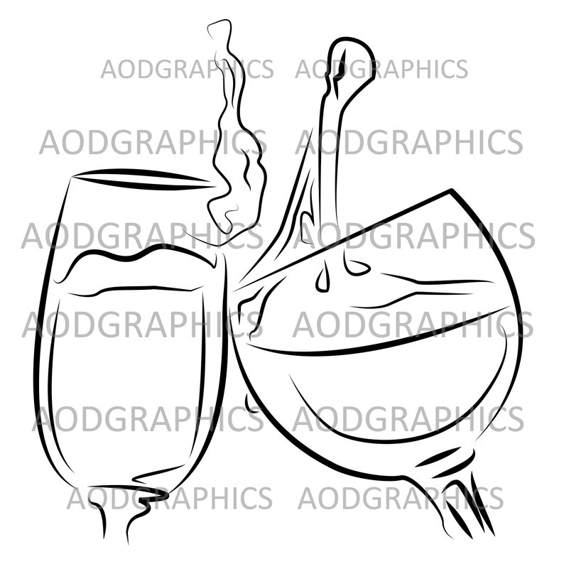 wine glass stencil art paint sip wine glasses stencil etsy