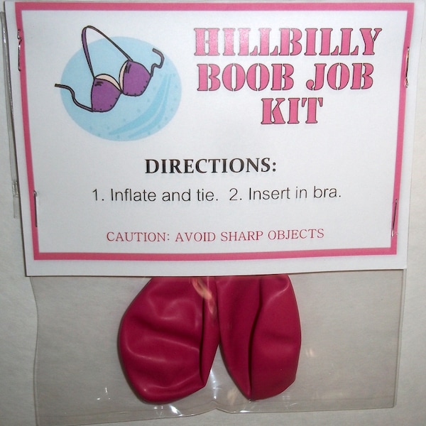 Boob Job Etsy