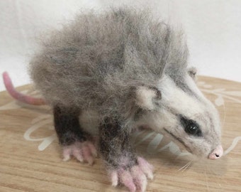Needle Felted Baby Possum