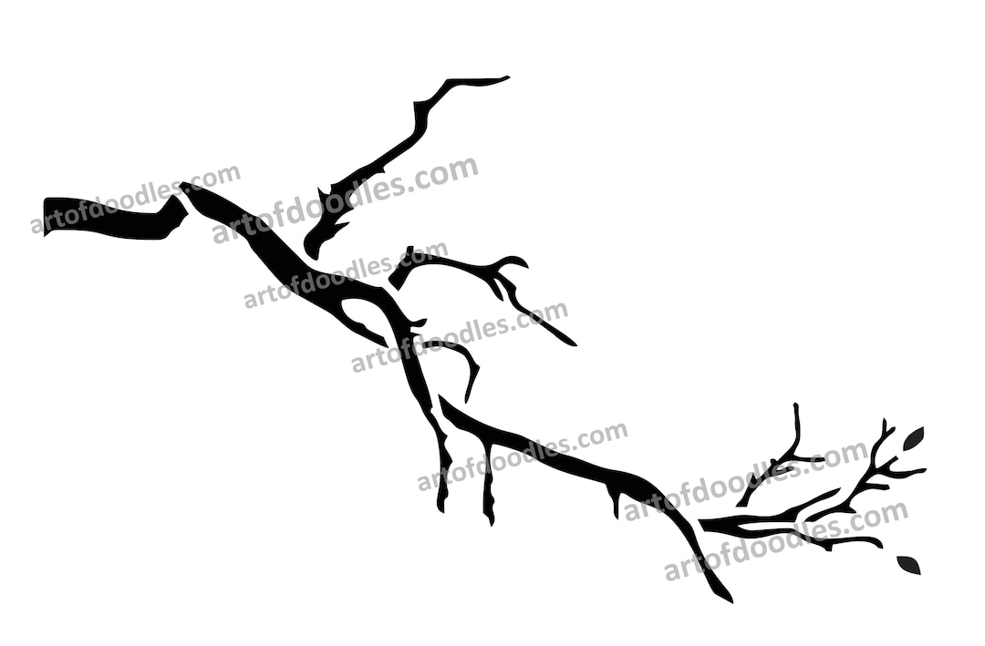 Tree Limb Printable Tree Limb Clip Art Tree Limb SVG for Etsy