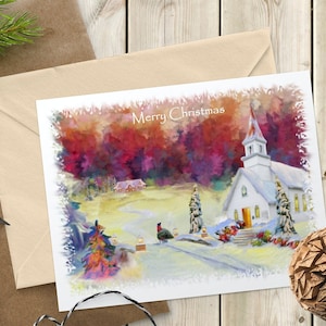 Merry Christmas Greeting Card