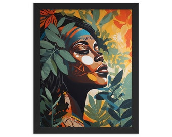 Beautiful African Framed Art