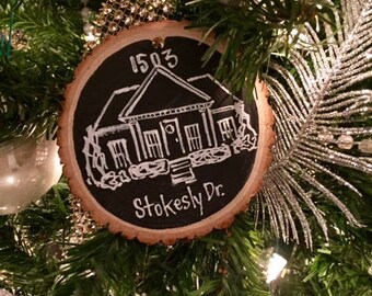 house portrait ornament our first christmas in our new home ornament house key ornament our first house our new house house painting - House Christmas Ornament house portrait ornament our first christmas in our new home ornament house key ornament our first house our new house house painting - House Christmas Ornament