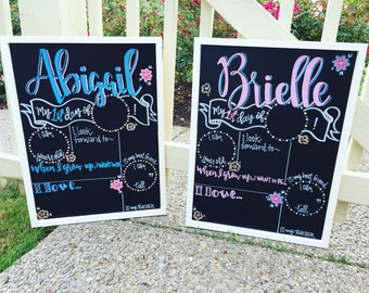 First Day of School Sign, Chalkboard, First Day of Kindergarten, Personalized, Reusable, First Day of Preschool Sign, personalized