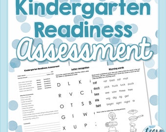 Kindergarten Readiness Assessment