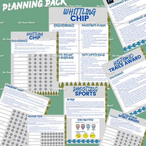 Cub Scout Den Leader Printable Planner Etsy Cub Scout Den Leader Printable Planner Etsy