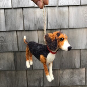 Custom Needlefelted Dog Portrait // Pet Portrait image 9