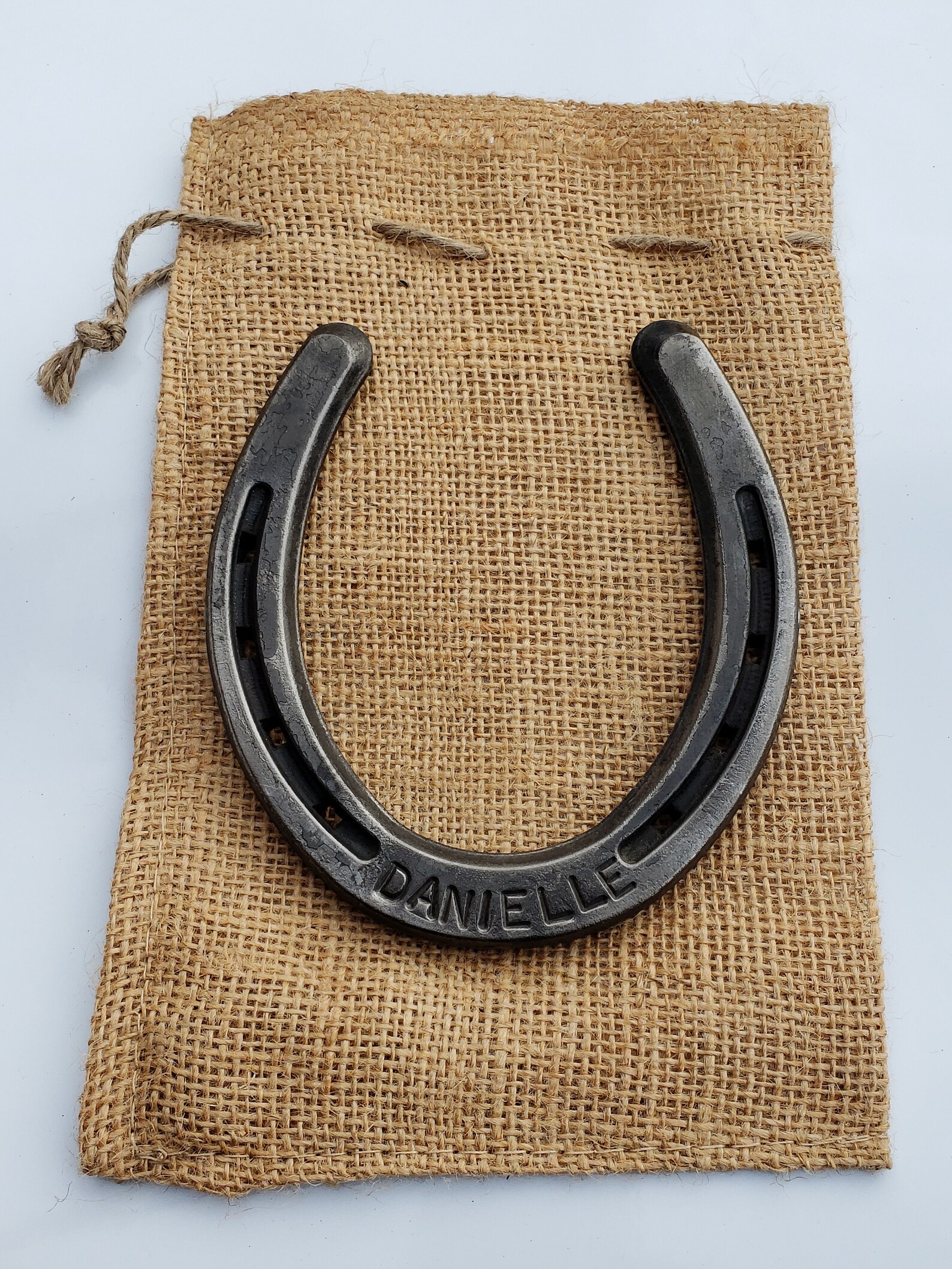 Personalized Horseshoe Custom One Of A Kind Etsy