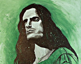 High Quality Print from original painting of Peter Steele, entitled "Anesthesia"