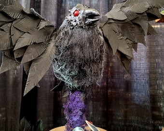 Life sized Crow Poseable Doll