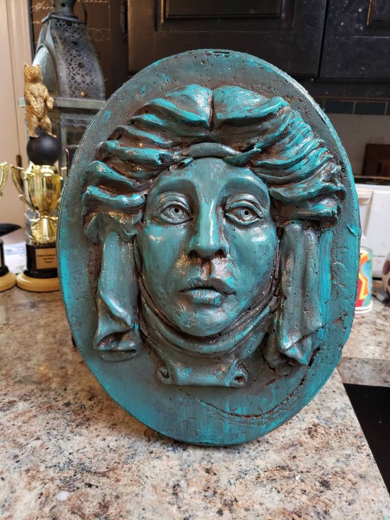 Madame Leota Tombstone face Etsy