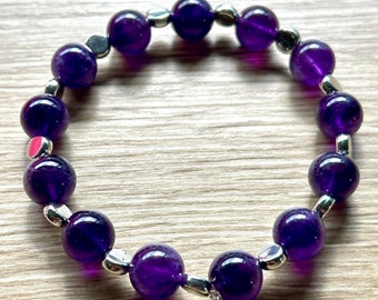 Amethyst bracelet