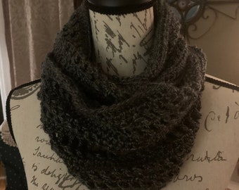 Crochet Infinity Scarf