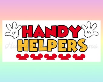 Mickey Mouse Inspired HANDY HELPERS and Ears Bulletin Board / Back to School/ Elementary